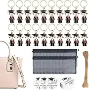 Graduation Key Chain, High School Graduate Graduation Key Chain - Bachelor Inspirational Bag Pendants Congratulations Graduate Souvenir for Guests Student College