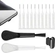 Phone Port Cleaning Kit - Cell Phone Port Cleaning Brush | 13pcs Anti-Slip Charging Kit, Charging Brush, Reusable for Headphones, Speaker