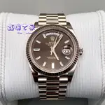 ROLEX 勞力士 228235 巧克力DAY-DATE 2021／9.8極新品／40MM／臺灣AD🇹🇼