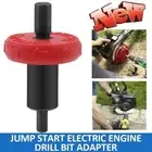 Jump Start Electric Engine Easy Starter Drill Bit Adapter For Troy Mower Y7Q2