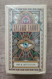 Ink & Intuition Tattoo Tarot Illustrated by Megamunden - 78 Card Deck & Booklet