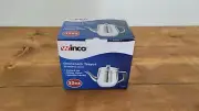 SILVER TEAPOT / CREAMER GOOSENECK DURABLE 18/8 STAINLESS STEEL 32 Oz. WITH LID
