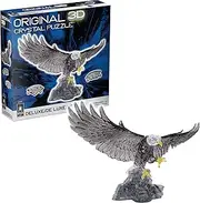 BePuzzled, Eagle Deluxe Original 3D Crystal Puzzle, Dimensional Brainteasers for Puzzlers and Collectors Ages 12 and Up