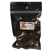 SupaSnax Liver Jerky Dogs Training Aid Chew Treats 100g