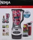 Ninja BL660 3-Speed Professional Blender 1100-Watt with 2 Single Serve Cups NEW