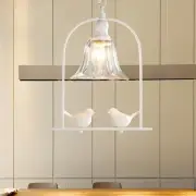Modern Resin Bird Chandelier Fixture Bar Cafe Pendant Light Ceiling Lamp Lights