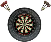 Formula Sports Micro Band 3 Dart Board and Winmau OUTSHOT Dartboard Surround Set