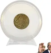 Coin Protection Box, Organised Coin Storage Case, Safe Closure, Prevents Rust, Showcases in Collection Cabinet, Ideal for Coin Collectors and Enthusiasts