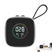 Pm2.5 Detector Air/PM2.5 Air Qualit Small LED Display Humidity Tester With Strap