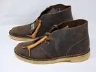 Clarks Desert Boot Mens Size 8.5 Beeswax Brown Leather Shoes 55484 NEW