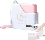 Compact Stapler, Tiny Stapler - Cute Stapler with - Lightweight Desk Supplies for Office, Small and Cute Stapler Set for School Workplace