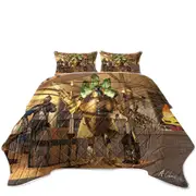 Cool Fictional Characters Art Coverlet