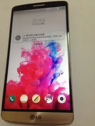 LG G3 D855 16G   4G 1300萬畫素 六核 5.5吋