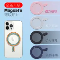 在飛比找蝦皮購物優惠-適用於Magsafe磁吸貼片 iphone引磁片 圓形磁力環