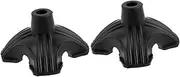 Mobestech Pcs Rubber Tips for Walking Sticks Prong Cane Tips Stabilizing Walking Stick Foot Pad