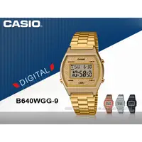 在飛比找蝦皮購物優惠-國隆 CASIO手錶專賣店 B640WGG-9 電子錶 不鏽