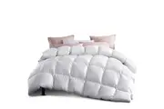 Queen Size Bedding Goose Down Feather Quilt Doona Duvet 700GSM Winter White