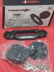 FIERYRED Winch Hawse Fairlead with Winch Cable Hook Stopper Kit, 4-7/8 Inch