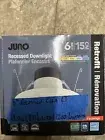 JUNO 6 in. Selectable CCT Integrated LED Retrofit White Recessed Light Trim