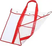 Elegant Artwork Storage Bag Large PVC Poster Holder School Classroom Whiteboard Organizer Handle