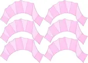 uxcell Silicone Swimming Gloves, 3 Pair Webbed Swim Gloves Finger Frog Type Water Resistance Gear Paddle Fins for Aquatic Training, Pink, L