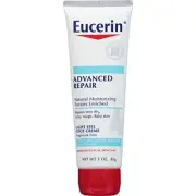 Eucerin Advanced Repair Foot Cream Dry Itchy Rough Flaky Skin Relief 3oz 6 Pack