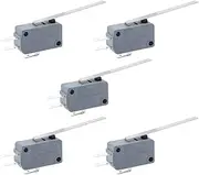 Aexit 5pcs (Control electrical) G5T16-E1Z200A03 Micro Limit Switch Button SPDT Momentary (63ry369qf56) Snap Action