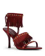 Jeffrey Campbell Women's Saige Fringe Sandals