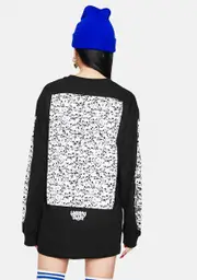 [Lurking Class] Skulls Long Sleeve Graphic Tee
