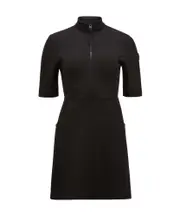 Year of the Snake Patch Neoprene Mini Dress S,XS,M black