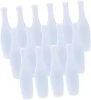 PartyKindom 30pcs Mini Bowling Pins Set Compact Tabletop Bowling Game Accessories for Indoor Fun