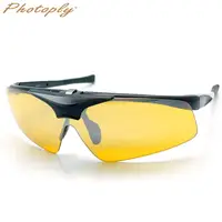 在飛比找PChome24h購物優惠-Photoply可掀式大聯盟太陽眼鏡(黑+ND2)