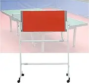 Table Tennis Rebound Board,Sparring Return Board,Professional Table Tennis Exerciser, Strong Steel Frames and Wheels