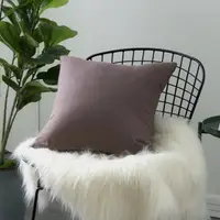 在飛比找momo購物網優惠-【IN-HOUSE】-純棉抱枕-咖啡(50x50cm)