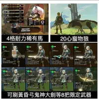 在飛比找Yahoo!奇摩拍賣優惠-【熱賣精選】任天堂 Switch 薩爾達傳說 曠野之息ami