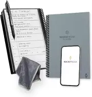 Fusion Smart Reusable Notebook Calendar To Do Lists and Note Template Pages