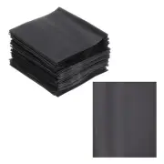 50x60mm PVC Perforated Shrink Bands, 500Pcs 0.05mm Thick Shrink Wrap, Black