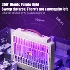 J Portable Mosquito Zapper Indoor For Home 3000V Electric Bug Zapper Built-in 1