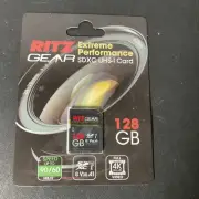 Extreme Performance High Speed UHS-I SDXC 128GB SD Card 90/60 MB/S.