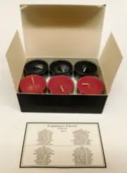 Forbidden Fruits PartyLite Fig Fatale/Cranberry Scented Tealight Candles P95518