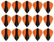 5 New Sets Harrows Retina X Kite Dart Flights – Ships w/ Tracking - Orange
