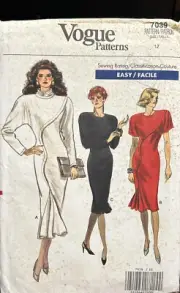 Vogue pattern Bill Blass 1706 Size 14-18 Sewing Pattern
