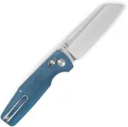 Bestech Knives Slasher Axis Lock D2 Blade Canvas Micarta Handle BG56C-1