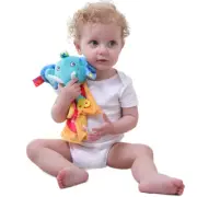 Baby Sleeping Elephant Shape Toy Newborn Children Animals Plush Toys