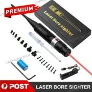 Hunting Red Dot Laser Bore Sight .22 to .50 Caliber Bore Sighter For Rifle Gun