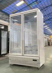 Commercial Upright Double door Display fridge