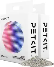 PETKIT Mixed Cat Litter Fast Clumping, Flushable, Ultra 7.9lb x 2bags