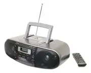 Panasonic RX-D55GC-K CD Tape Cassette Radio Boombox Dual Voltage 110-220 Volt