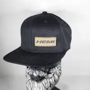 New Side Hemi Hat Flexfit 110 Snapback Leatherette Hat Patch Mopar