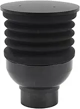 Coffee Grinder Single Dose Hopper, 2 in 1 Function Hand Pressure Coffee Bean Grinder Air Blowing Bean Bin with Lid and Silicone Bellow, Coffee Grinder Accessories for Eureka Mignon